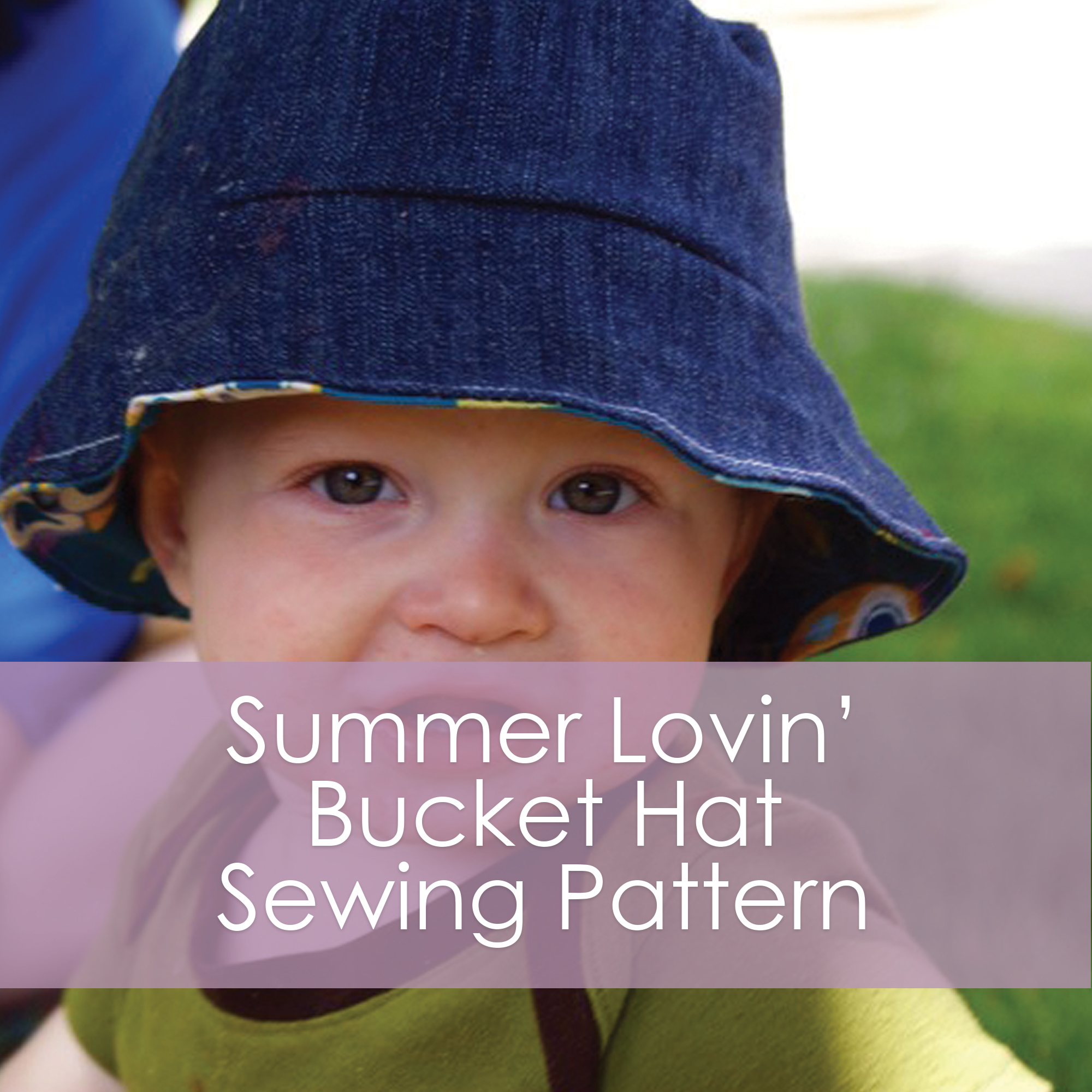 Summer Lovin' Free Bucket Hat Sewing Pattern from Muse of the Morning