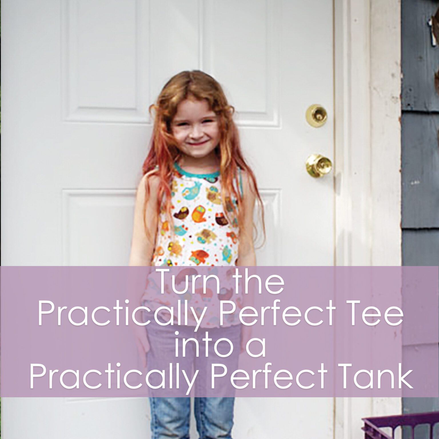 Turn the Practically Perfect Tee Shirt into a Practically Perfect Tank Top - a tutorial from Muse of the Morning